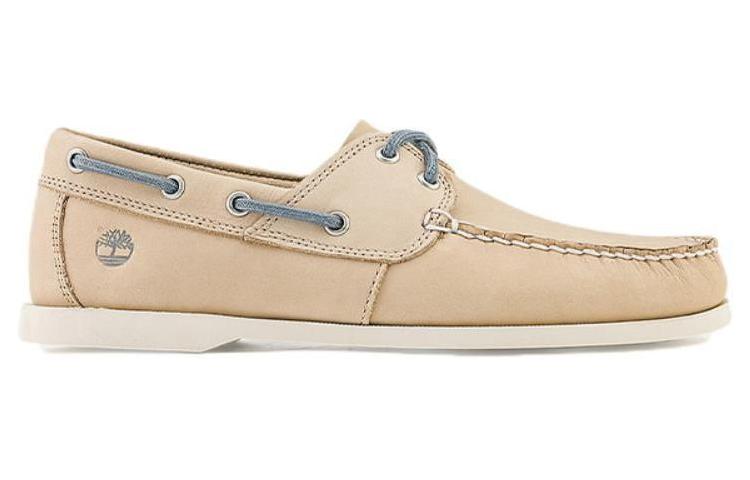 Timberland Cedar Bay Boat Shoes 'Light Beige Nubuck' A66DHW