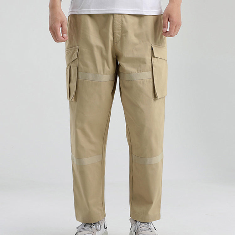 adidas UB PNT CARGO Pockets Industial Style Pants Men Brown GL0395