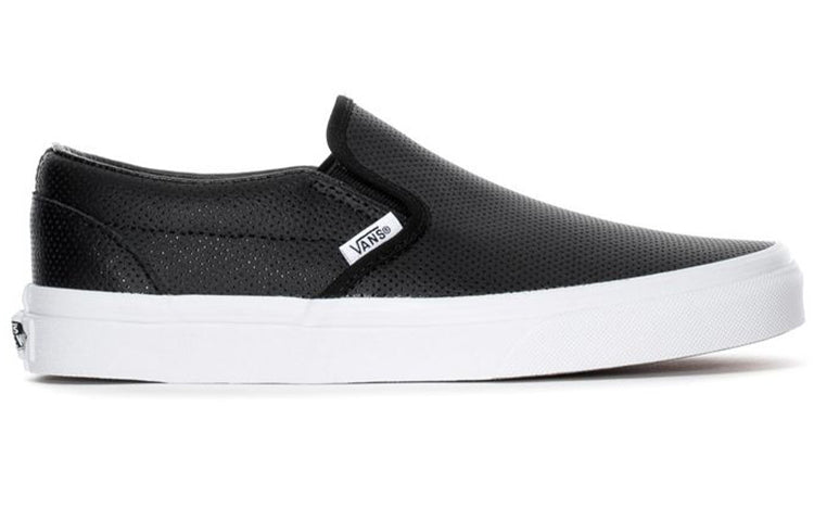 Vans Slip-On Perforated Leather 'Black' VN000XG8DJ6