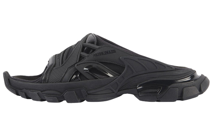(WMNS) Balenciaga Track Slide Sandal 'Black' 618084W2NA11000