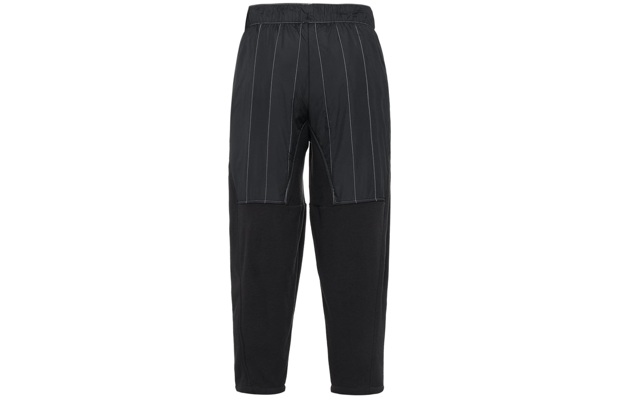 (WMNS) Nike Casual Logo Solid Color Bundle Feet Sports Pants/Trousers/Joggers Black DD5615-010