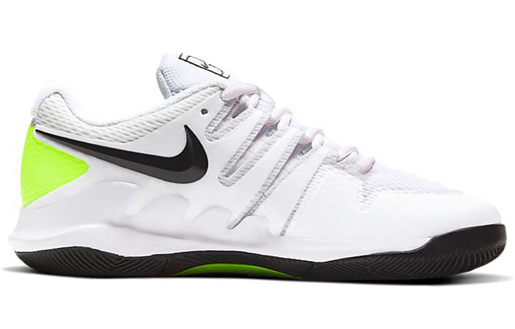 (GS) Nike ourt Jr. Vapor X White/Black/Green AR8851-101