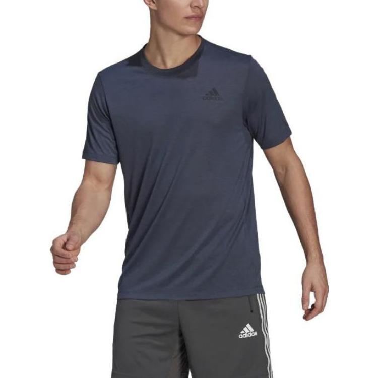 adidas AEROREADY Designed To Move Motion T-shirt 'Crew Navy Mel' GR0508
