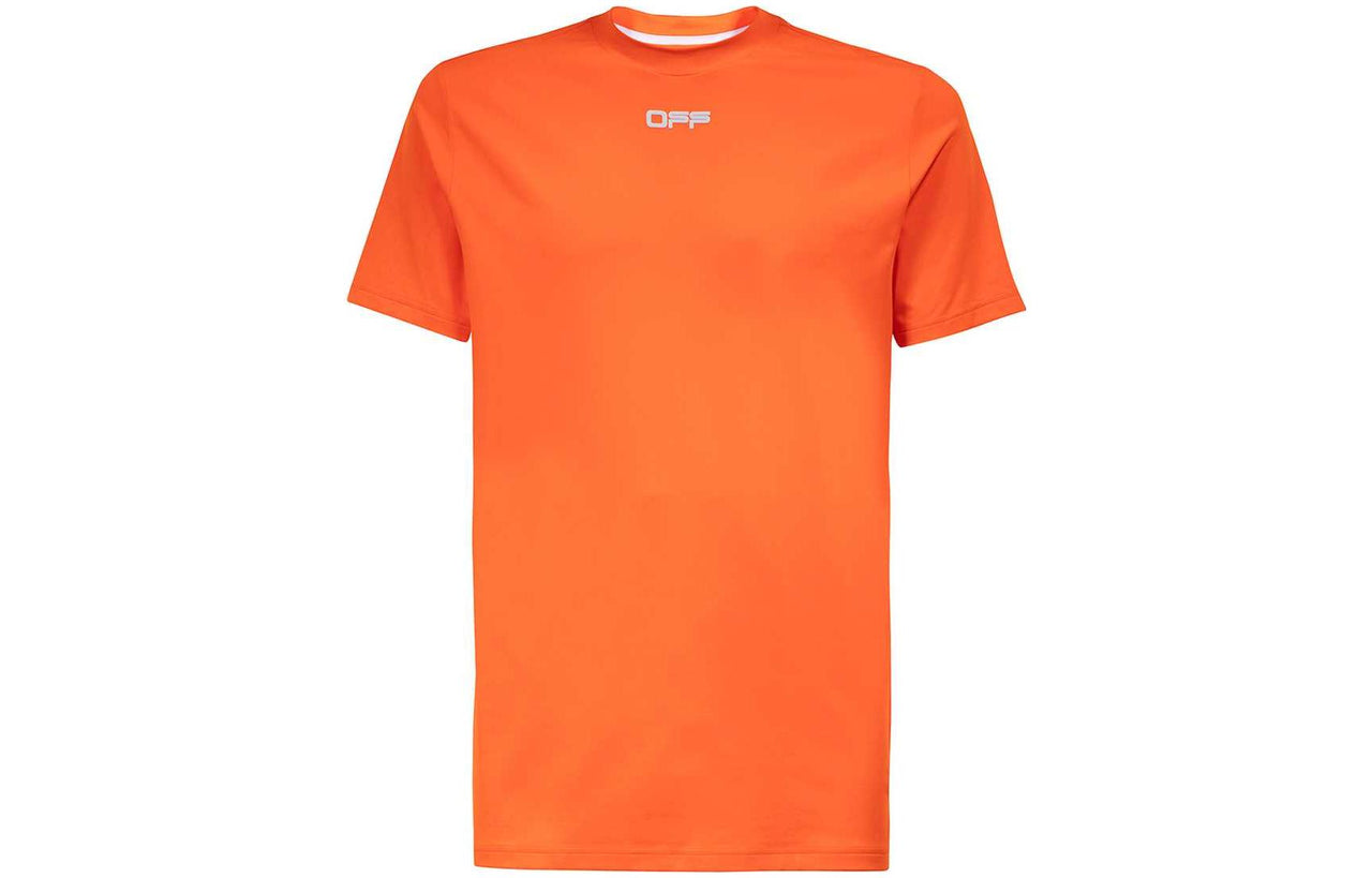 Off-White Other Materials T-shirt 'Orange' OMVA025S23FAB0012001