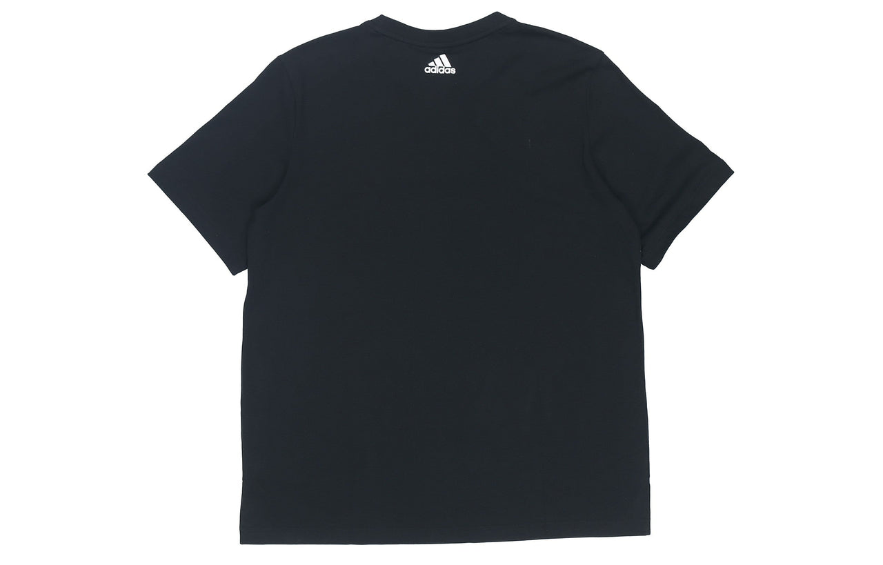 adidas Ub Gfx T Bos Logo Printing Sports Round Neck Short Sleeve Black GP0856