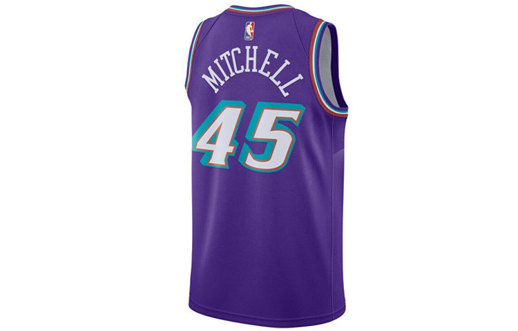 Nike NBA CLASSIC EDITION SWINGMAN JERSEY - UTAH JAZZ DONOVAN MITCHELL Purple AV4517-504