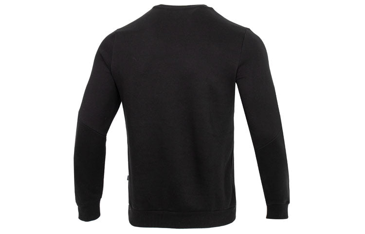 PUMA Ess Metallic Logo Sweater 'Black' 674346-01