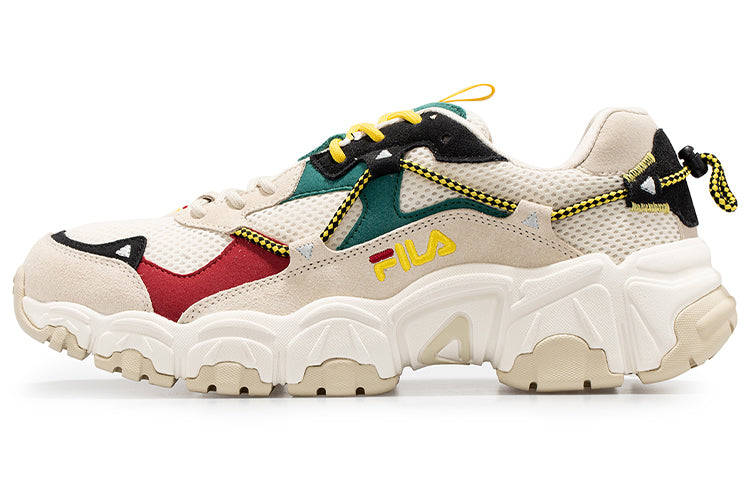 (WMNS) FILA FUSION Fluid Sneakers 'Beige' T12W031117FAN