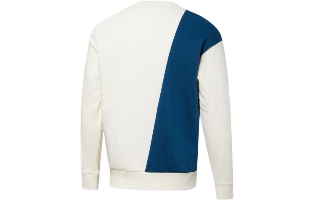 PUMA Mix Badge Long Crew Sweater 'White' 537008-65