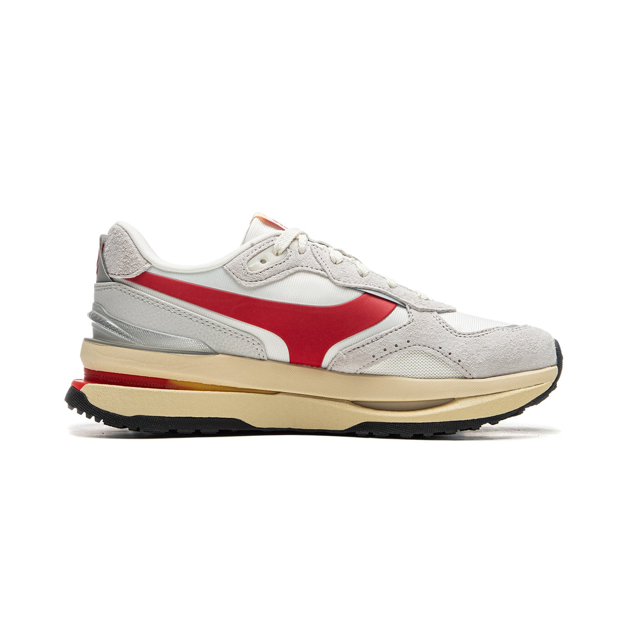 (WMNS) Li-Ning Glory Renew 'Grey Red Beige' AGCU078-11