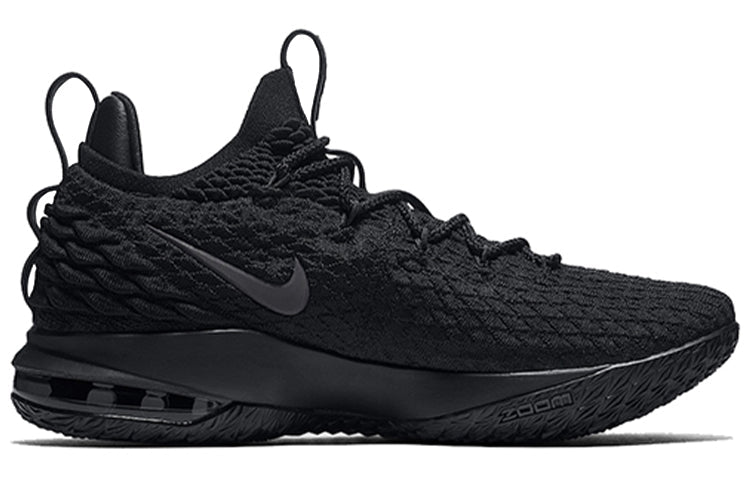 Nike LeBron 15 Low 'Triple Black' AO1755-004