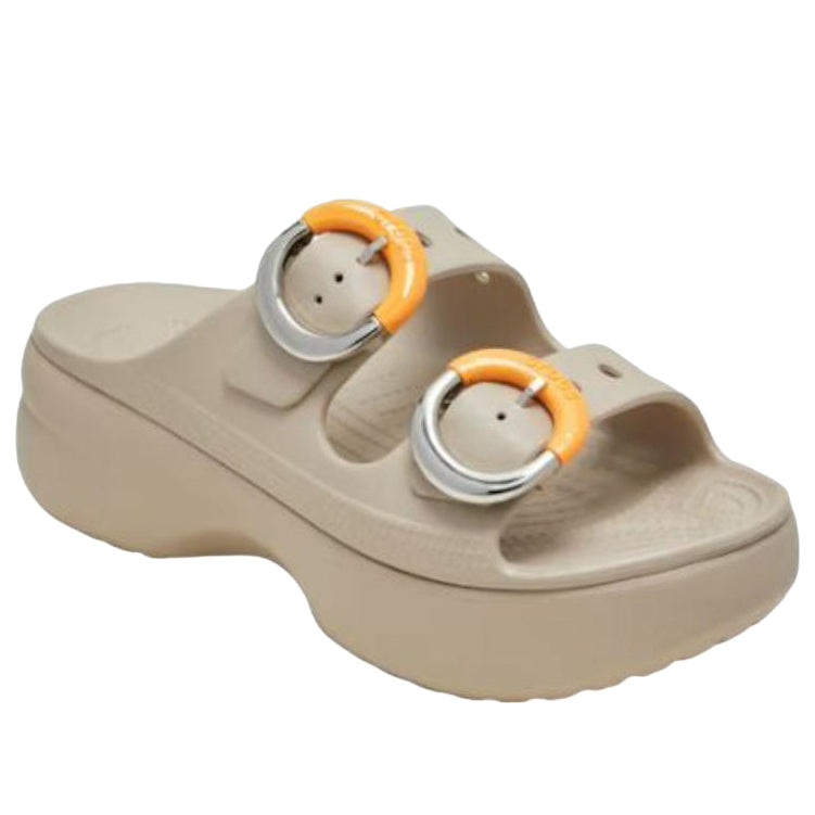(WMNS) Crocs Saturday Platform Dipped Buckle Sandal 'Dulce' 213246-2NM
