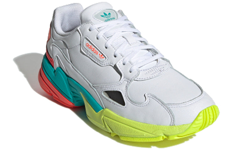 (WMNS) adidas Falcon 'Yellow Green Red' EH0319