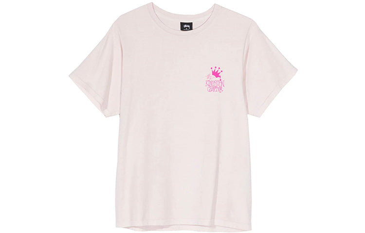 Stussy Kingston Tee Short Sleeve Unisex Pink 1904440