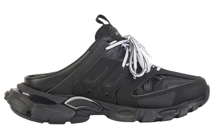 Balenciaga Track Flat Shoes Black 653814W3CP31000