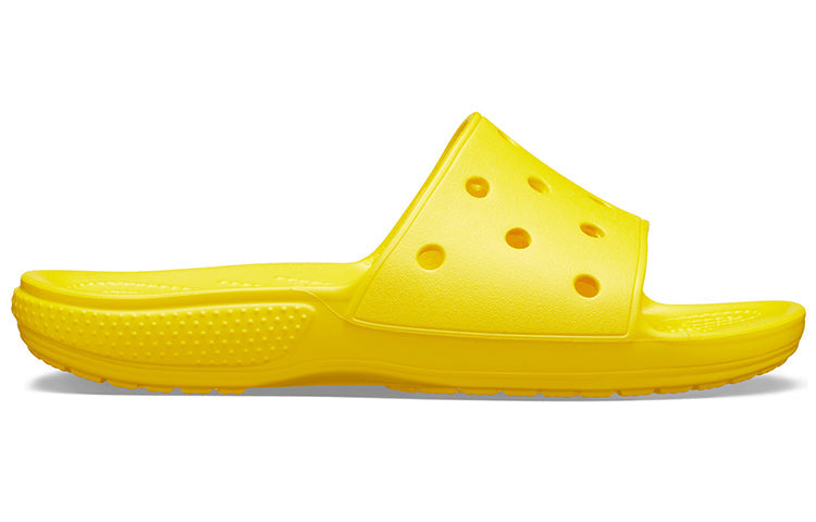 Crocs Cozy Non-Slip Sports Slippers Unisex Yellow 206121-7C1