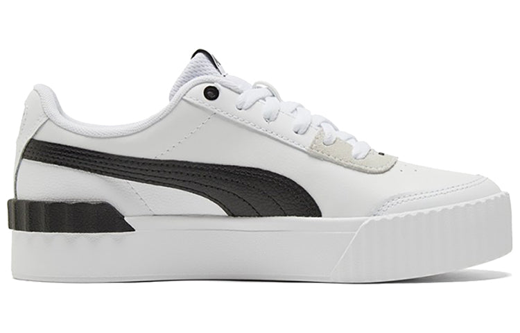 (WMNS) PUMA Carina Lift Shoes Black/White/Grey 373031-16