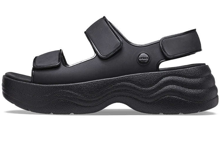 (WMNS) Crocs Skyline Sandals 'Black' 208183-001