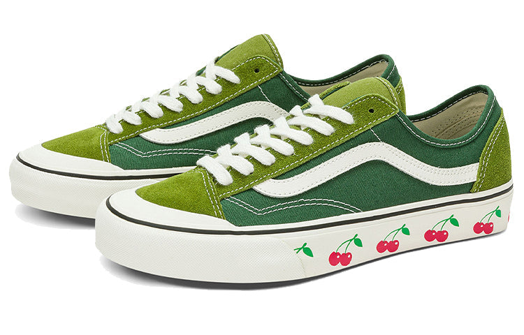Vans Style 36 Decon SF Casual Low Tops Skateboarding Shoes Unisex Green VN0A4BX9BGK