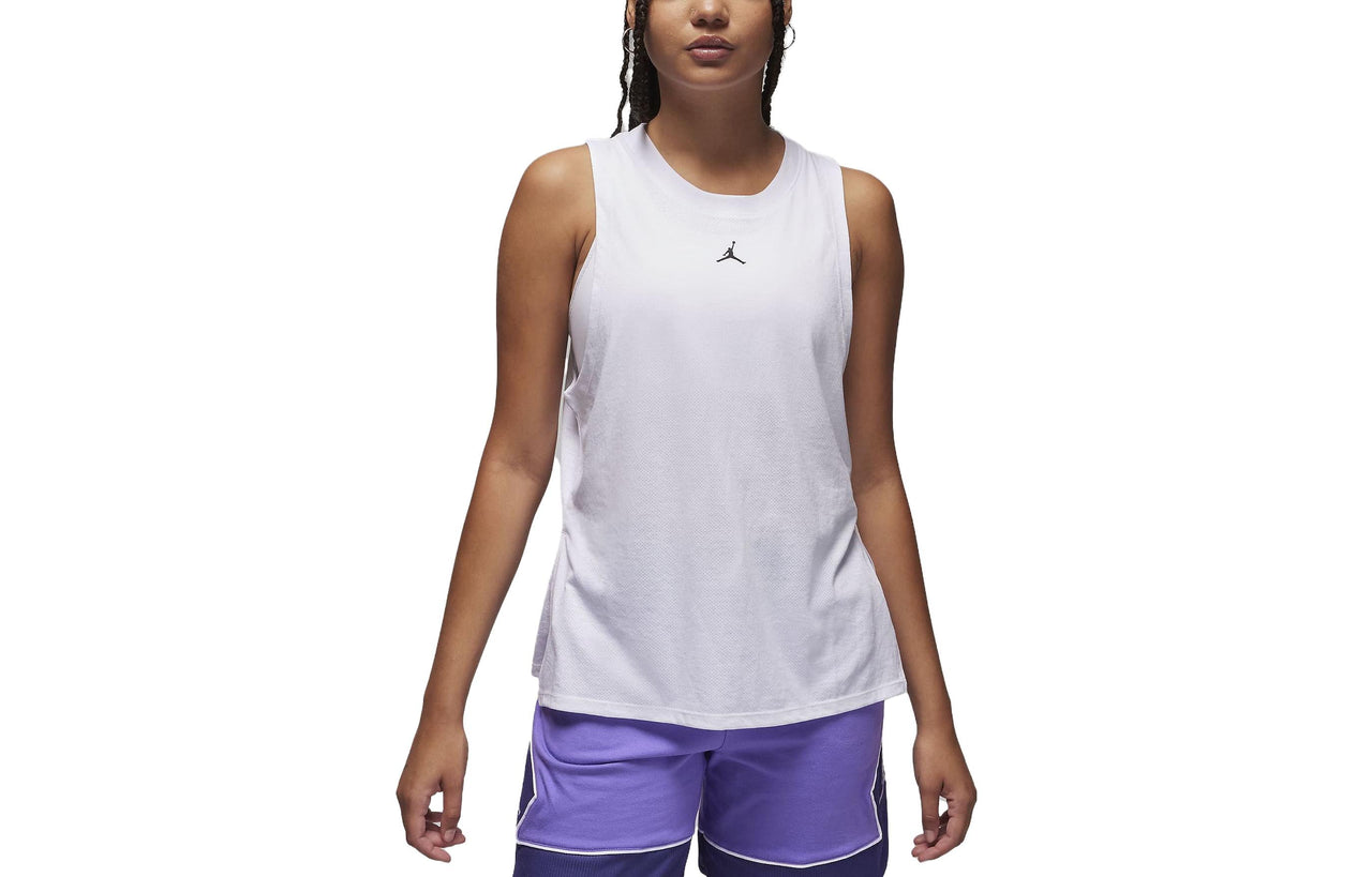 (WMNS) Air Jordan Sport Diamond Tank Top 'White' FB4629-100