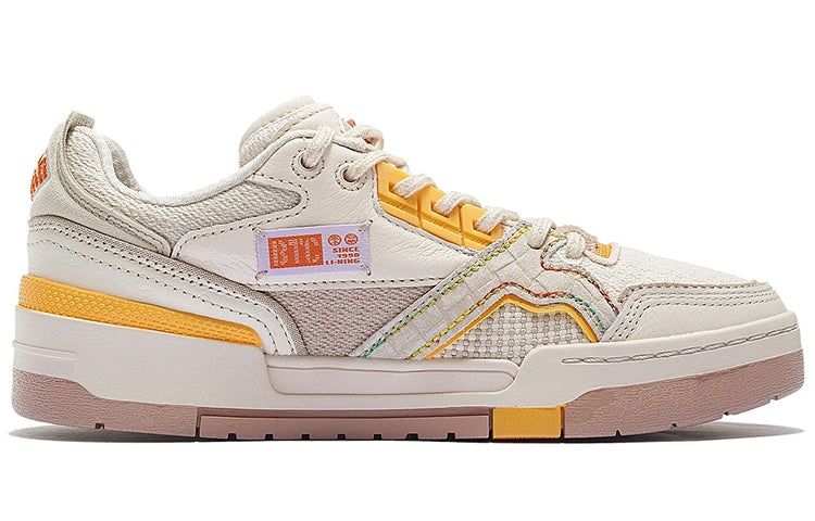 (WMNS) Li-Ning 001 BTC SP 'White Yellow' AZGS092-2