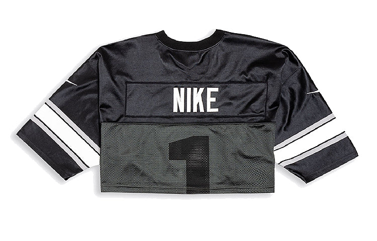 (WMNS) Nike Lab Collection Rugby Short Sleeve 'Black' AR5967-010
