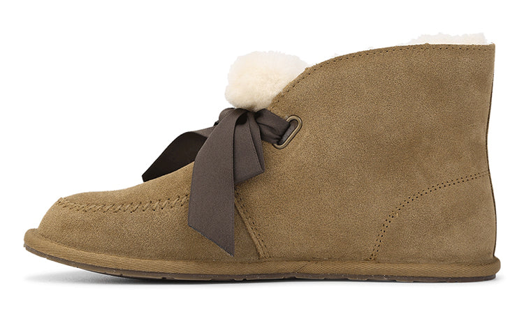 (WMNS) UGG Kallen Lace Lacing Brown 1119934-CHE