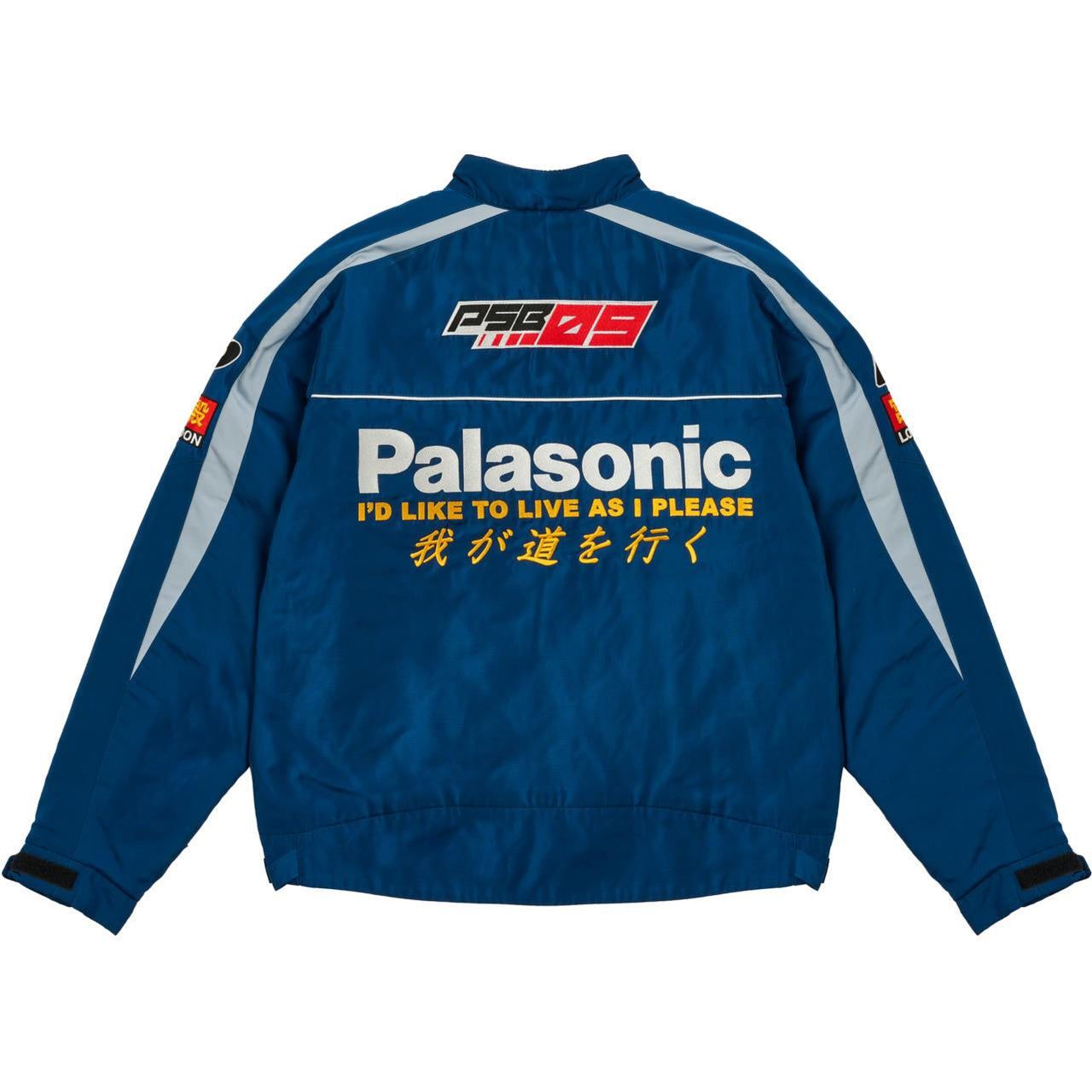 Palace Faster Jacket 'Navy White' P26JK049
