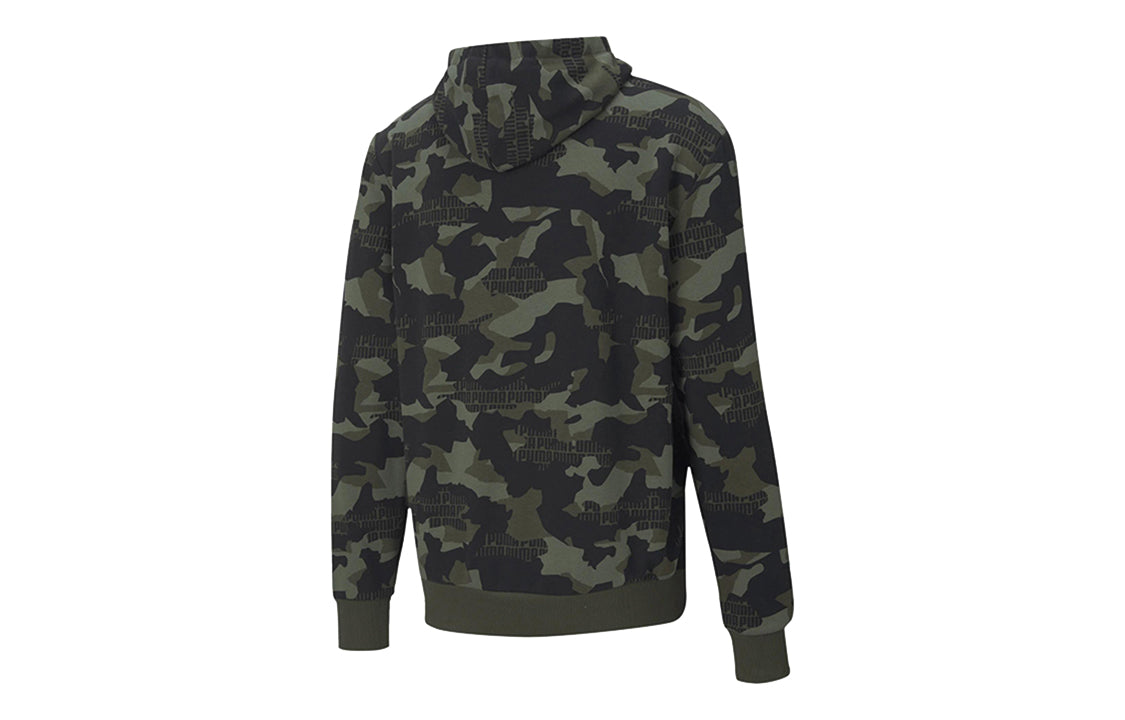 PUMA Rebel Camo AOP Hoodie 'Black' 585021-70