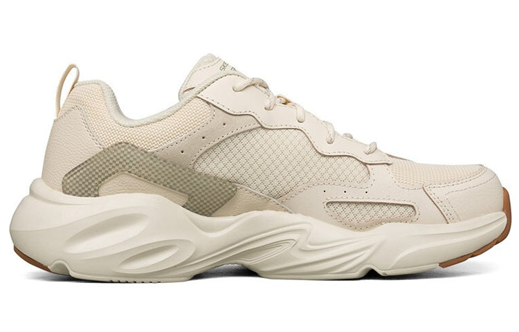 Skechers D'Lites Low-Running Shoes White 237000-OFWT