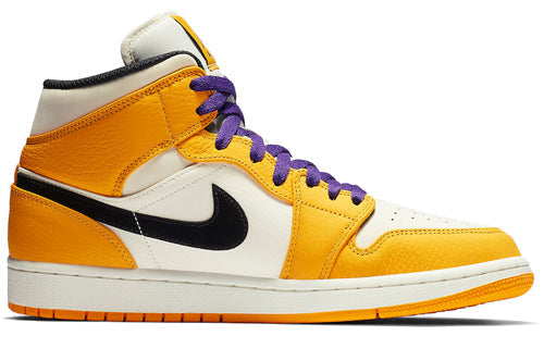 Air Jordan 1 Mid 'Lakers Gold' 852542-700