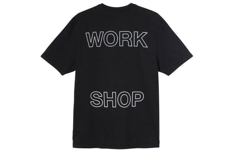 Stussy x Our Legacy Work Out Unisex Printing Black STUSSY-SS21-476