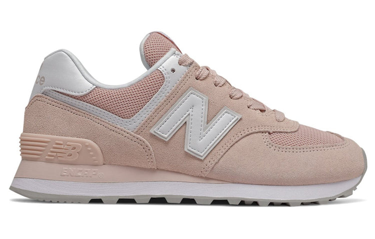 (WMNS) New Balance 574 Series Pink White B Wide WL574OAB