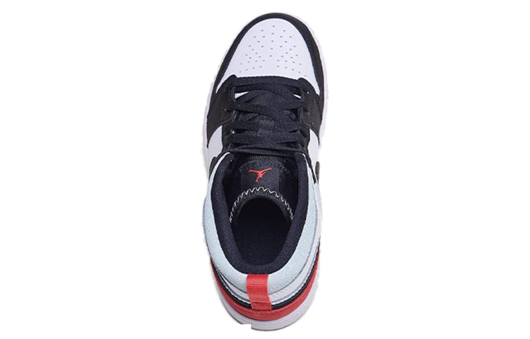 (PS) Air Jordan 1 Mid SE 'Red Black Toe' BQ6932-100