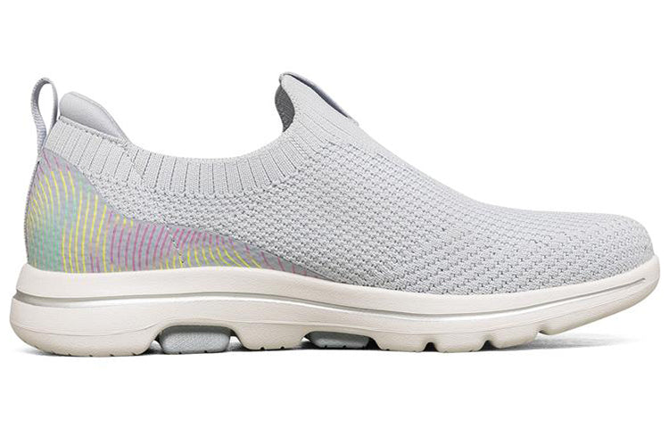 (WMNS) Skechers Go Walk 5 'Grey' 124240-GYMT