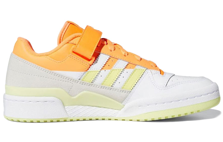 (WMNS) adidas originals Forum Low Premium 'White Orange' FY8020