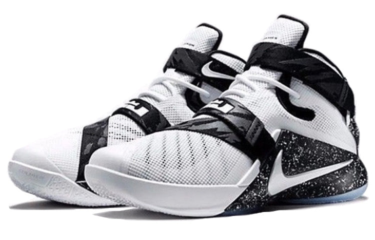 Nike LeBron Soldier 9 Premium 'White Black' 749490-110