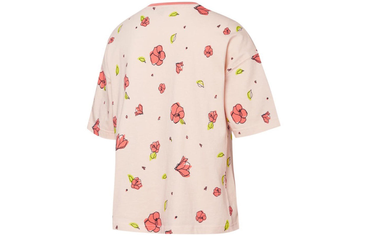 (WMNS) PUMA Floral Round-Neck Pink/Red 532043-27