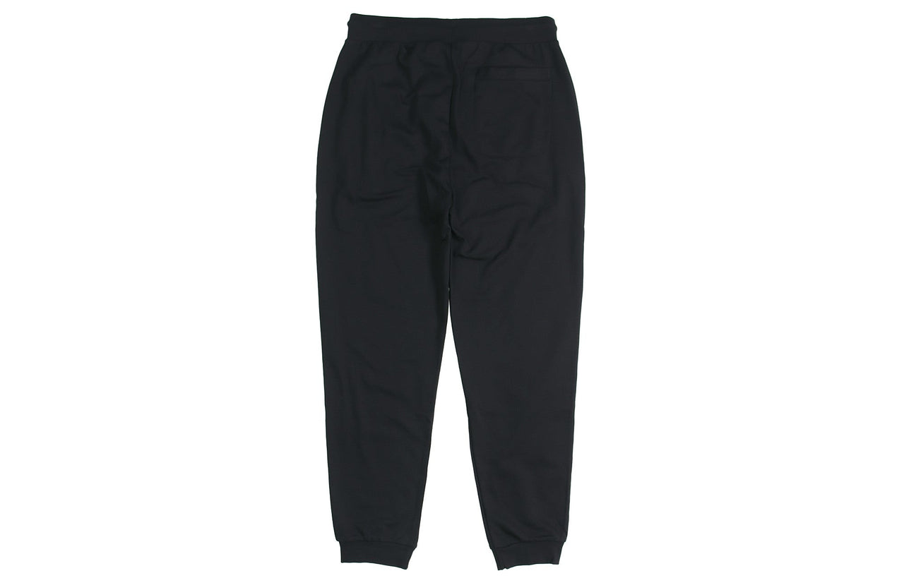 Men's adidas neo Logo Knit Long Pants/Trousers Black FP7444