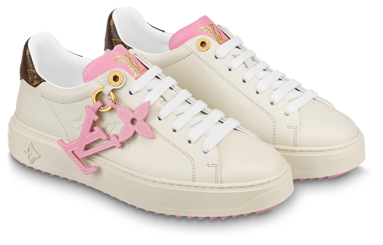 (WMNS) LOUIS VUITTON Time Out Sneakers 'Beige Pink' 1ABB5S