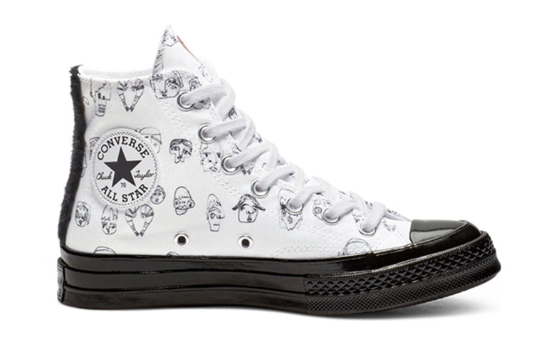 (WMNS) Converse Shrimps x Chuck 70 High 'White Black' 563839C