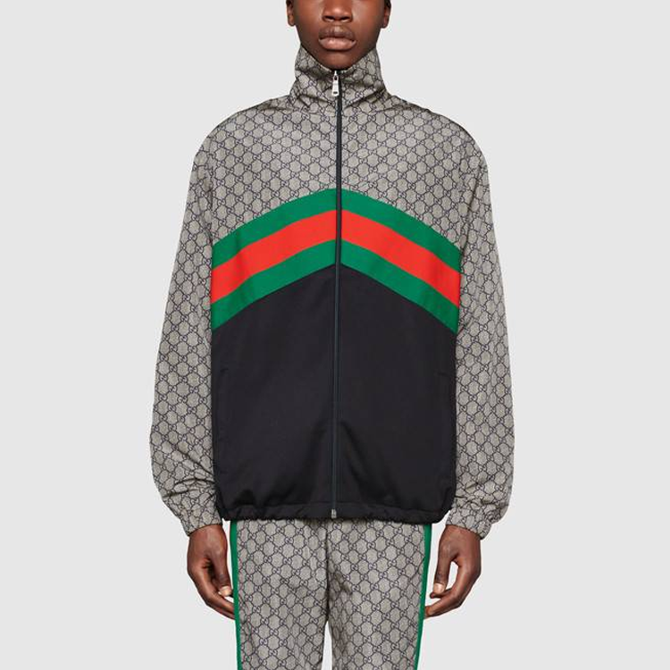 Gucci Giacca Oversize in Jersey Tecnico 'Grey' 545606-XJAC2-4350