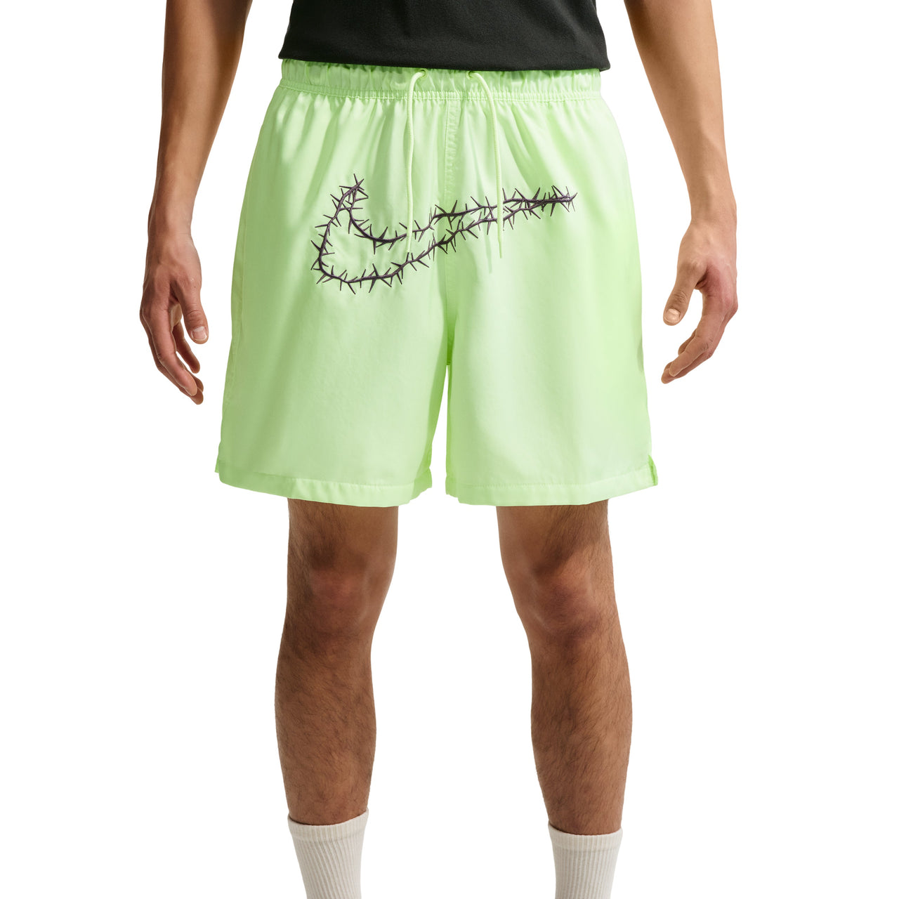 Nike Club Flow Shorts 'Barely Volt Dark Raisin' IR6935-701
