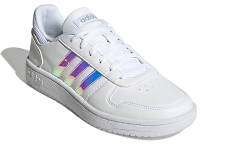 (WMNS) adidas Hoops 2.0 'White Blue Purple' EH3412