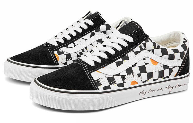 Vans Unisex Old Skool Low-Top Sneakers Black/White VN0A5KRFB0B