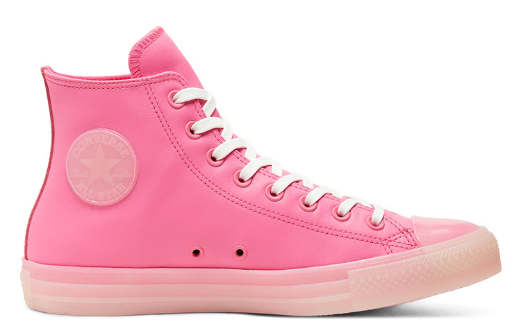 Converse Neon Leather Chuck Taylor All Star High Top 'Neon Pink' 166568C