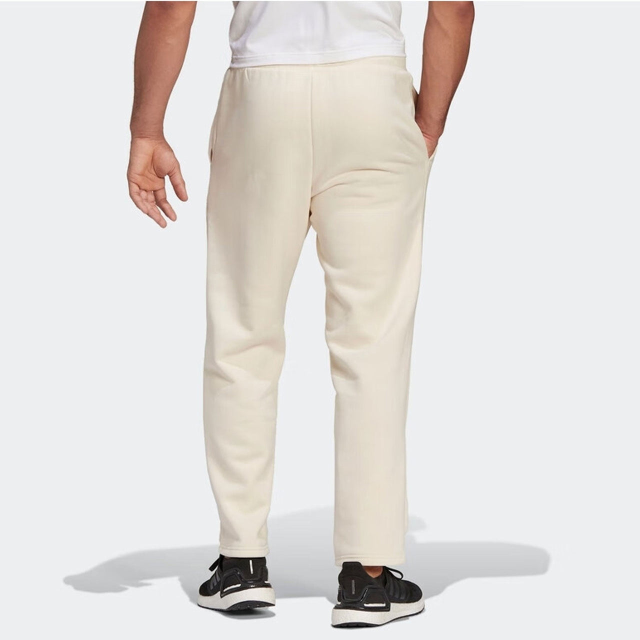 adidas Sportswear Fleece 7/8 Pants 'Beige' HU0287