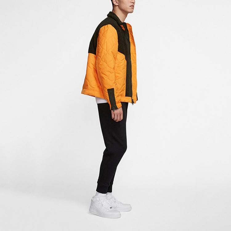Nike Sportswear Synthetic-Fill Sports Jacket Gold Yellow Goldyellow BV4583-886