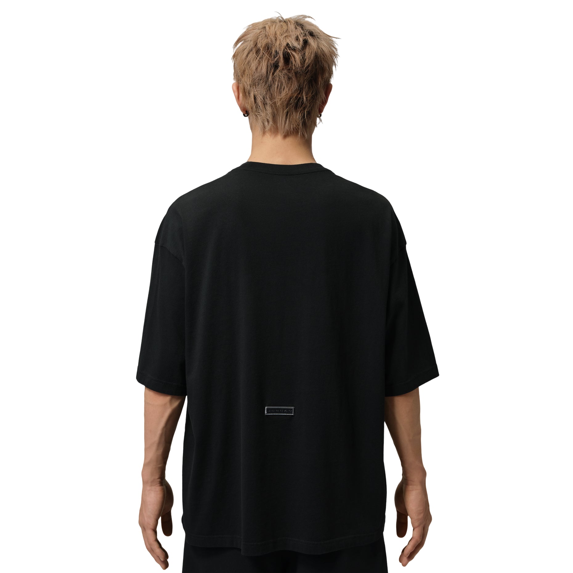 Air Jordan Flight Essentials Oversized Patch T-Shirt 'Black' IO0035-010