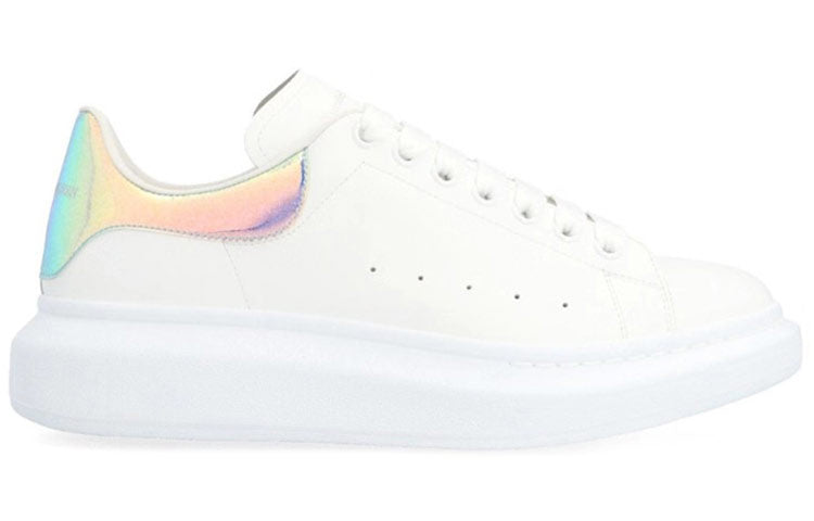 (WMNS) Alexander McQueen Oversized Sneaker 'White Shock Pink' 561726WHVI59375